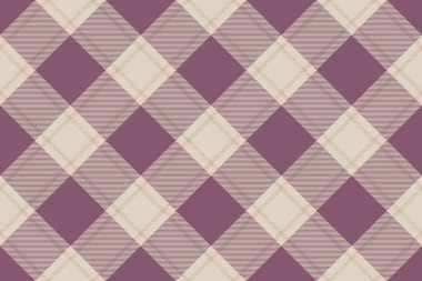 Zarif leylak ve bej köşeli ekose desenli. Tekstil tasarımı, web sitesi geçmişi veya el işi projeleri için mükemmel.