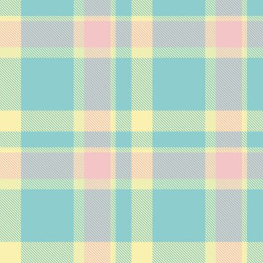 Pastel ekose desenli, arka plan, tekstil ya da markalaşma için mükemmel. Yumuşak, neşeli renkler bahar, mutluluk ve sükuneti çağrıştırıyor..