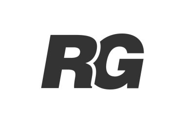 Şirket Markası için RG Tekno Düzenlenebilir Yazı Tipi Logosu. Benzersiz tipografik fikirleri olan cesur, fütürist tasarım. En Küçük Özel Tür ve Dinamik Harf