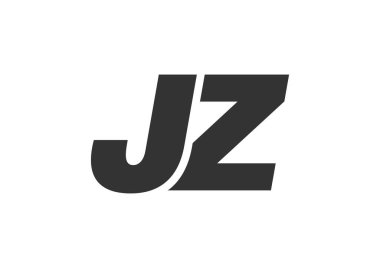 Şirket Markası için JZ Tekno Düzenlenebilir Yazı Tipi Logosu. Benzersiz tipografik fikirleri olan cesur, fütürist tasarım. En Küçük Özel Tür ve Dinamik Harf