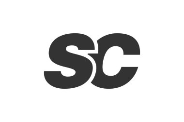 SC Tekno Düzenlenebilir Şirket Markası Yazı Tipi Logosu. Benzersiz tipografik fikirleri olan cesur, fütürist tasarım. En Küçük Özel Tür ve Dinamik Harf