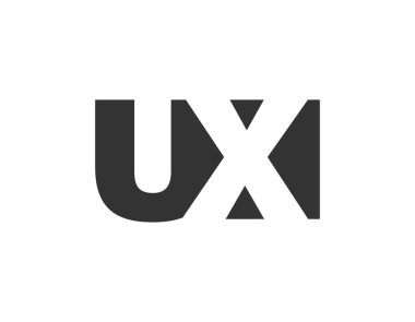 UXI logo tasarımı. İlk harf U X I kalın yazı tipi teknoloji girişimleri, danışmanlık, kurumsal markalaşma. Yaratıcı şirket adı, manşetler tipografi kimliği, trend logotype.