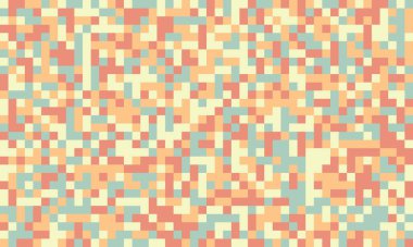 Soyut piksel sanat arkaplanı. Sıcak, dünyevi tonlar rahatlatıcı, dokulu bir etki yaratır. Web sitesi afişleri, sosyal medya paylaşımları veya tekstil tasarımları için ideal.