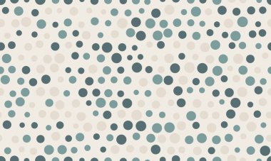 Tekrar eden yuvarlak benekli bir polka nokta vektörü. Kusursuz tekstil baskıları, modaya uygun duvar kağıtları ve soyut geometrik posterler için mükemmel..
