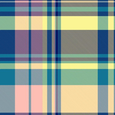 Canlı pastel ekose desenli, tekstil tasarımı, moda ve web geçmişi için mükemmel..
