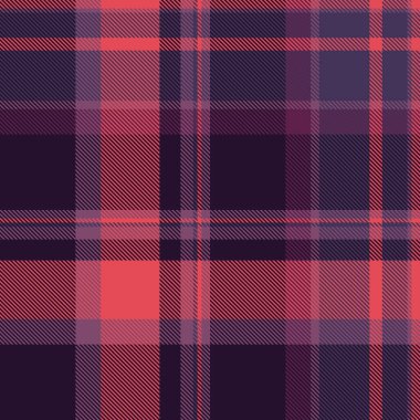 Şık mercan ve koyu mor ekose desenli. Tekstil tasarımı, moda veya web sitesi geçmişi için mükemmel. Bu canlı, dokulu tasarım sıcaklığı ve karmaşıklığı çağrıştırıyor..