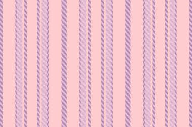 Kısıtlı vektör arkaplan dokusu, günlük tekstil dikey çizgileri. Thort desenli kumaş, ışık ve menekşe renklerinde kusursuz..