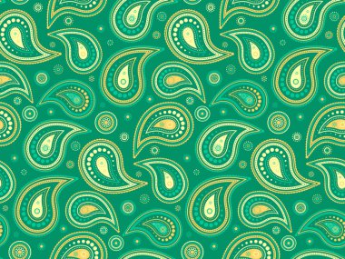 Art deco soyut, yaprak buta. Tasarımla ulusal tekstil dekorasyonu. İç boyaya bulanmış Asyalı..