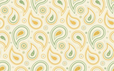 Miras retro pastel posteri. Paisley süslemesi klasik çizim. Kağıt botanik ile simetri krallığı. Soyut varyasyon çizgili sürreal.