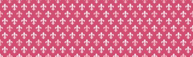 Zarif pembe ve beyaz fleurdelis deseni. İnternet siteleri, davetiyeler ya da tekstil tasarımı için mükemmel. Bu yinelenen doku, kraliyet ve miras temalarını çağrıştıran sofistike, asil bir his sunuyor..