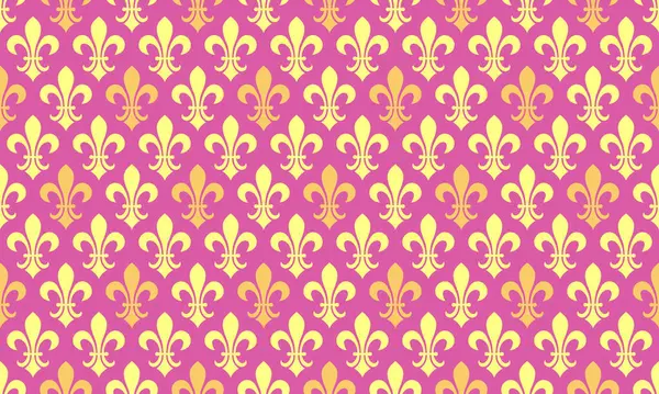 Canlı pembe fleurdelis pürüzsüz desen. Zarif, muhteşem tasarım tekstil, duvar kâğıtları ya da web sitesi geçmişi için mükemmel. Bu sofistike yinelenen doku lüksü ve mirası çağrıştırıyor..