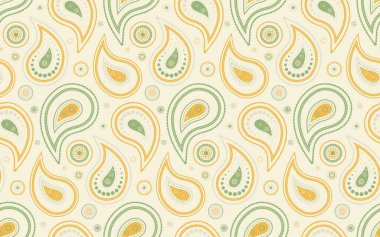 Miras retro pastel posteri. Paisley süslemesi klasik çizim. Kağıt botanik ile simetri krallığı. Soyut varyasyon çizgili sürreal.