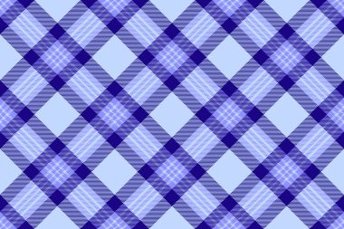 Model kumaş deseni, yastık tartlı kumaş kontrolü. Işık ve çivit renk paletinde İtalyanca ekosesiz arkaplan vektörü.