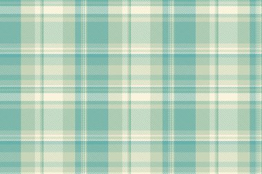 Yatay doku vektör arka planı, kaba kumaş kontrolü tekstili. Pastel ve açık renk paletinde dikişli ekose desenli kumaş..