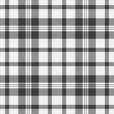 Klasik monokrom ekose desenli. Zarif ve çok yönlü tasarım tekstil, moda ve web geçmişi için idealdir. İnce doku görsel ilgi ekliyor.