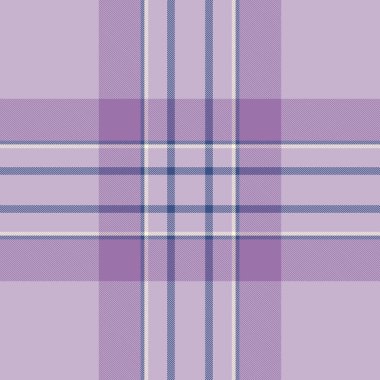 Panço ekose vektörü pürüzsüz, desen dokusunu tekrarla. Ticari tartan kumaş kontrol kumaşı açık ve mor renk paleti.