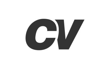 Şirket Markası için CV Tekno Düzenlenebilir Yazı Tipi Logosu. Benzersiz tipografik fikirleri olan cesur, fütürist tasarım. Asgari Özel Tür ve Dinamik Harf Değişiklikleri Tanıtım, Baskı ve Kitap Başlıkları