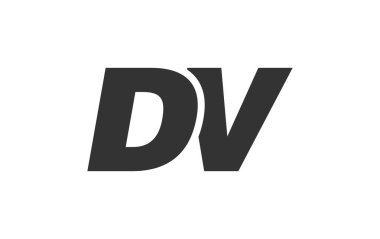 Şirket Markası için DV Techno Düzenlenebilir Yazı Tipi Logosu. Benzersiz tipografik fikirleri olan cesur, fütürist tasarım. Asgari Özel Tür ve Dinamik Harf Değişiklikleri Tanıtım, Baskı ve Kitap Başlıkları
