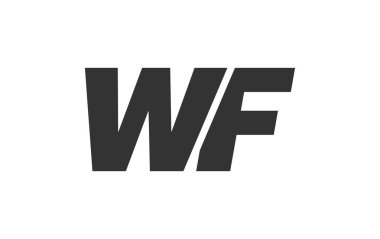 WF Tekno Düzenlenebilir Şirket Markası Yazı Tipi Logosu. Benzersiz tipografik fikirleri olan cesur, fütürist tasarım. Asgari Özel Tür ve Dinamik Harf Değişiklikleri Tanıtım, Baskı ve Kitap Başlıkları