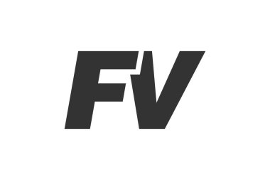 Şirket Markası için FV Techno Düzenlenebilir Yazı Tipi Logosu. Benzersiz tipografik fikirleri olan cesur, fütürist tasarım. Asgari Özel Tür ve Dinamik Harf Değişiklikleri Tanıtım, Baskı ve Kitap Başlıkları