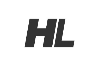 Şirket Markası için HL Tekno Düzenlenebilir Yazı Tipi Logosu. Benzersiz tipografik fikirleri olan cesur, fütürist tasarım. Asgari Özel Tür ve Dinamik Harf Değişiklikleri Tanıtım, Baskı ve Kitap Başlıkları