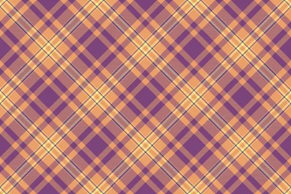 Soluk turuncu ve mor renklerde zarif çapraz ekoseli desen. Sonbahar tasarımları, tekstil baskıları veya web sitesi geçmişi için mükemmel.