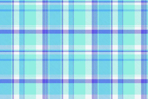 Soyut vektör dokusu, ekoseli ekoseli ekoseli. İndirimli kumaş arkaplan mavisi ve cyan renk paleti.