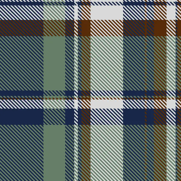 Maviler, yeşiller ve kahverengiler içinde zarif, pürüzsüz ekose desenli. Tekstil tasarımı, giyim veya web sitesi geçmişi için mükemmel..