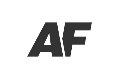 Şirket Markası için AF Tekno Düzenlenebilir Yazı Tipi Logosu. Benzersiz tipografik fikirleri olan cesur, fütürist tasarım. Asgari Özel Tür ve Dinamik Harf Değişiklikleri Tanıtım, Baskı ve Kitap Başlıkları