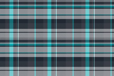 İrlanda kumaş tartan deseni, çeşitli tekstil geçmişi. Koyu ve beyaz renk paletinde dünya çapında dikişsiz desen ekoseli vektör.