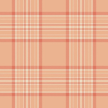 İnce şeftali ve kremalı ekose desenli. Tekstil tasarımı, web sitesi geçmişi ya da moda projeleri için mükemmel. Bu pürüzsüz doku sıcaklık ve rahatlığı çağrıştırıyor..