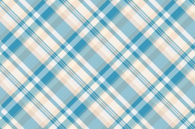 Hediye kartı tekstil kumaşı, minimalist ekose vektör kontrolü. Panjabi tartan arkaplan deseni ışık ve pastel renk paletinde.