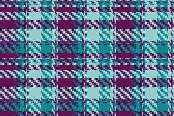 Sevimli ekose arkaplan dokusu, düzgün vektörsüz kumaş. Işık ve morumsu renk paletinde en iyi tekstil tartan kontrol deseni.