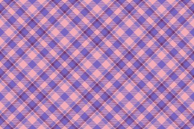 Yumuşak mor ve pembe renklerde zarif pastel ekose desenli. Tekstil tasarımı, web sitesi geçmişi veya el işi projeleri için mükemmel.