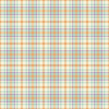 Süit kumaşsız kumaş, düğün desenli ekose. Bej ve açık renk paletinde cinsel arkaplan tartan tekstil vektörü.