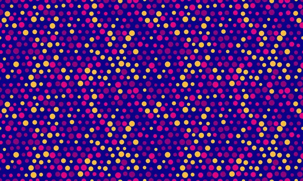 Renkli yuvarlak şekilli kusursuz lekeli desen, soyut arka planlar, duvar kağıtları veya geometrik dokunuşlu tekstil baskıları için ideal..