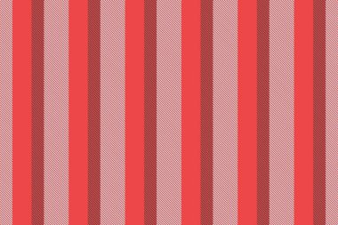 Yastık dokusu pürüzsüz, grunge dikey çizgili desen. Dariation tekstil arkaplan kumaş vektörü kırmızı ve açık renk paletinde.