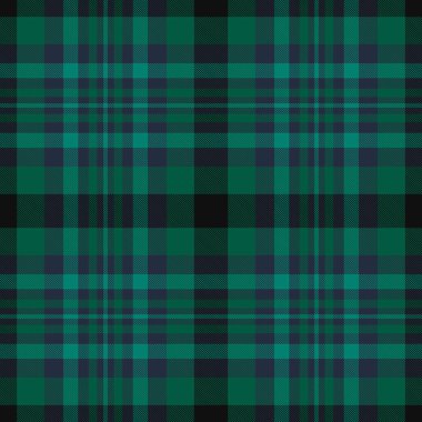 Yetenekli vektör dokusu, endüstriyel arka plan dokusu pürüzsüz. Tekstil tartan kontrol ekoseli mavi ve koyu renk paleti yazdırılıyor.