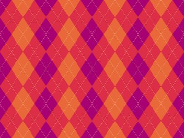 Sıcak sonbahar renklerinde canlı baklava deseni. Sahte temalı tasarımlar, web sitesi geçmişi ya da tekstil baskıları için mükemmel. Geometrik tasarım gelişmiş ve enerjik bir görsel yaratıyor..