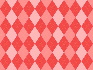 Zarif kırmızı ve pembe baklava desenli arkaplan. Sevgililer Günü, moda, web siteleri ya da sunumlar için mükemmel. Bu kusursuz doku sofistike ve eğlenceli bir estetik sunuyor..