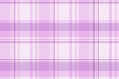 Çağdaş dikişsiz kumaş kontrolü, tüvit kumaş dokusu tekstil vektörü. Açık ve beyaz renk paletinde keten ekose desenli arkaplan.