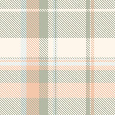 Zarif pastel ekose desenli. Yumuşak şeftali, adaçayı yeşili ve krem rengi sakinleştirici, çok yönlü bir tasarım yaratır. Tekstil, giysi, kırtasiye veya web sitesi geçmişi için ideal.