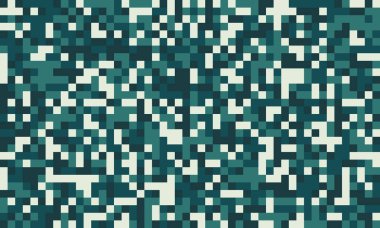 Soyut deniz mavisi ve açık beyaz pikselli desen. Web sitesi geçmişi, dijital sanat, tekstil tasarımları ve modern grafik projeleri için ideal.