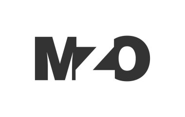 MZO logo tasarımı. İlk harf M-Z-O kalın yazı tipi. Teknolojik girişimler, danışmanlık, kurumsal markalaşma için. Yaratıcı şirket adı, manşet başlıkları tipografi kimliği, moda logoti tipi. Vektör illüstrasyonu.