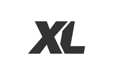 Şirket Markası için XL Tekno Düzenlenebilir Yazı Tipi Logosu. Benzersiz tipografik fikirleri olan cesur, fütürist tasarım. Asgari Özel Tür ve Dinamik Harf Değişiklikleri Tanıtım, Baskı ve Kitap Başlıkları