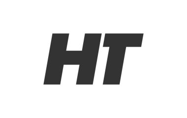 Şirket Markası için HT Tekno Düzenlenebilir Yazı Tipi Logosu. Benzersiz tipografik fikirleri olan cesur, fütürist tasarım. Asgari Özel Tür ve Dinamik Harf Değişiklikleri Tanıtım, Baskı ve Kitap Başlıkları