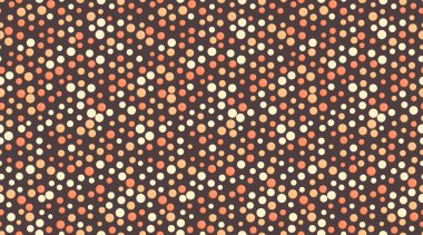 Renkli noktalar dinamik bir zigzag oluşturan soyut ve pürüzsüz bir desen. Arka planlar, tekstil, web sitesi tasarımı ya da canlı, modern ve oyuncu estetiğe ihtiyaç duyan her proje için mükemmel..