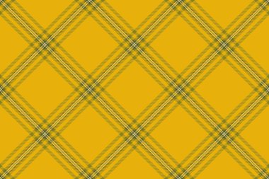 Yeni desenli ekose arka plan, Çin Yeni Yıl Kumaş Kumaşı Tekstili. Parlak ve sarı renk paletinde durgun vektörsüz desenli tartan.