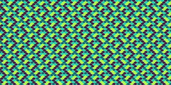 Canlı geometrik desen. Kusursuz deniz mavisi, yeşil ve mor tekrarlayan tasarım. İnternet sitesi geçmişi, tekstil ve modern markalar için ideal. Bu soyut doku enerji ve dinamizmi çağrıştırıyor..