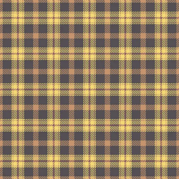 Biz ekose kumaşlı, nötr doku tekstil arka planı. Hint desenli vektör tartanı gri ve sarı renk paletinde kontrol et.